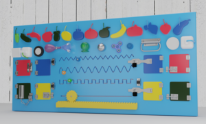 Бизиборд «Фрукты и овощи» - fgospostavki.ru - Санкт-Петербург