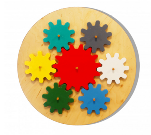 Бизиборд «Цветные шестеренки» - fgospostavki.ru - Санкт-Петербург
