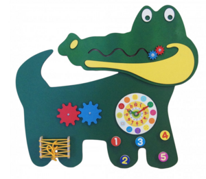 Бизиборд «Зеленый крокодил» - fgospostavki.ru - Санкт-Петербург