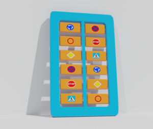 Игровая панель «Дорожные знаки»  - fgospostavki.ru - Санкт-Петербург