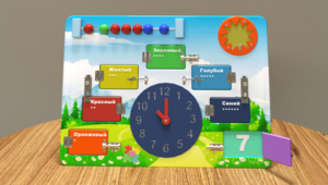 Настенная панель «Изучение цифр и цветов» - fgospostavki.ru - Санкт-Петербург