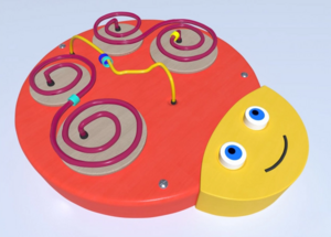 Настенный игровой элемент в виде головы гусеницы - fgospostavki.ru - Санкт-Петербург