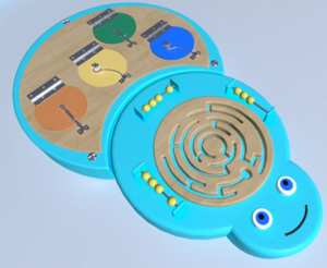 Настенный игровой элемент «Гусеница» - fgospostavki.ru - Санкт-Петербург