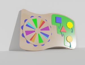 Тактильно-развивающая панель «Яркие краски» - fgospostavki.ru - Санкт-Петербург