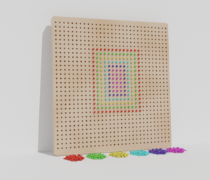 Тактильно-развивающая панель «Радужная мозаика» - fgospostavki.ru - Санкт-Петербург