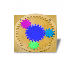 Тактильно-развивающая панель «Цветные шестеренки» - fgospostavki.ru - Санкт-Петербург