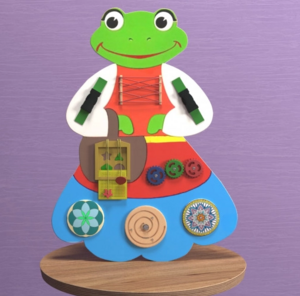 Бизиборд «Лягушка» - fgospostavki.ru - Санкт-Петербург