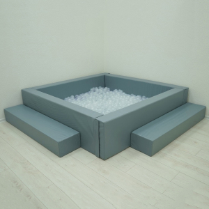 Сухой бассейн с шариками и RGB-подсветкой 190х190 см - fgospostavki.ru - Санкт-Петербург