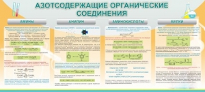 Стенд "Азотсодержащие органические соединения" - fgospostavki.ru - Санкт-Петербург