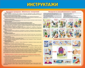 Стенд "Инструктажи" - fgospostavki.ru - Санкт-Петербург