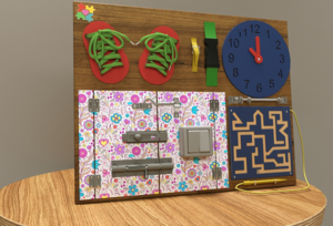 Бизиборд «Для девочек» - fgospostavki.ru - Санкт-Петербург