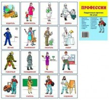 Раздаточные карточки "Профессии" - fgospostavki.ru - Санкт-Петербург