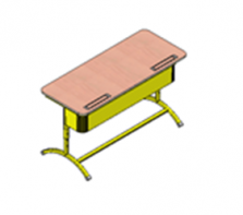 Стол ученический "Асташка -2" двухместный регулируемый - fgospostavki.ru - Санкт-Петербург