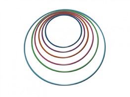 Обруч гимнастический стальной утяжеленный (1000 мм)  - fgospostavki.ru - Санкт-Петербург