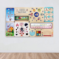 «Азбука здоровья» - Дидактическая настенная панель - fgospostavki.ru - Санкт-Петербург