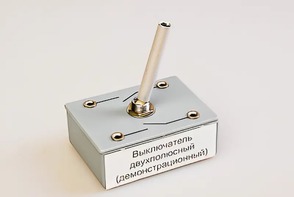 Выключатель двухполюсный (демонстрационный) - fgospostavki.ru - Санкт-Петербург
