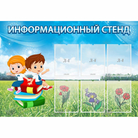 Стенд информационный с 6 карманами - fgospostavki.ru - Санкт-Петербург