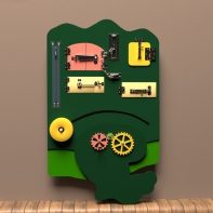 Бизиборд «Зелёная лапа» - fgospostavki.ru - Санкт-Петербург