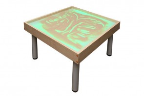 Столик на ножках для рисования песком "Радуга" с подсветкой RGB - fgospostavki.ru - Санкт-Петербург