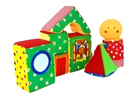 Развивающая игрушка для детей с нарушением зрения "Конструктор Колобок" - fgospostavki.ru - Санкт-Петербург