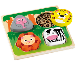 Тактильные пазлы "Сафари" - fgospostavki.ru - Санкт-Петербург