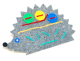 Игра-шнуровка для слабовидящих детей "Ежик" - fgospostavki.ru - Санкт-Петербург