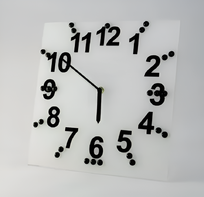 Часы тактильные настольные с крупными цифрами - fgospostavki.ru - Санкт-Петербург