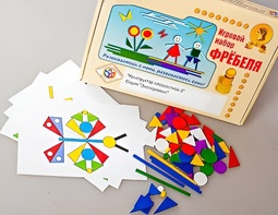 Игровой набор Фребеля "Конструктор плоскостной-3" (Серия "Эксперимент") - fgospostavki.ru - Санкт-Петербург