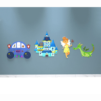 Комплект бизибордов «В сказочном королевстве» 4 в 1 - fgospostavki.ru - Санкт-Петербург