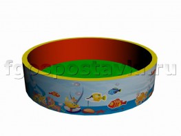 Бассейн круглый с шелкографией - fgospostavki.ru - Санкт-Петербург
