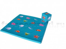 Игровой мат "Море" с кубиком - fgospostavki.ru - Санкт-Петербург
