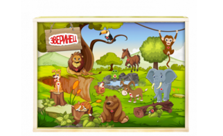 Интерактивная светозвуковая панель «Зверинец» - fgospostavki.ru - Санкт-Петербург