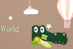 Бизиборд «Голова крокодила» - fgospostavki.ru - Санкт-Петербург