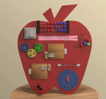 Бизиборд «Яблоко знаний» - fgospostavki.ru - Санкт-Петербург