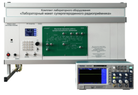 Комплект лабораторного оборудования «Лабораторный макет супергетеродинного радиоприёмника»  - fgospostavki.ru - Санкт-Петербург