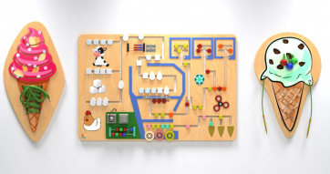 Комплект бизибордов «Фабрика мороженого» - fgospostavki.ru - Санкт-Петербург