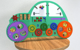 Бизипанель «Машинка» - fgospostavki.ru - Санкт-Петербург