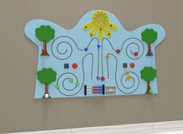 Настенная панель «Счет, фигуры, цвета» - fgospostavki.ru - Санкт-Петербург