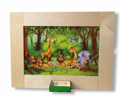 Тактильно-развивающая панель «Мир зверей» - fgospostavki.ru - Санкт-Петербург