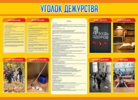 Стенд "Уголок дежурства" - fgospostavki.ru - Санкт-Петербург