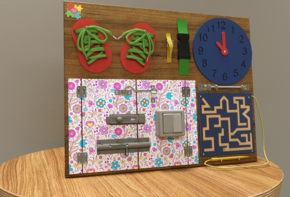 Бизиборд «Для девочек» - fgospostavki.ru - Санкт-Петербург